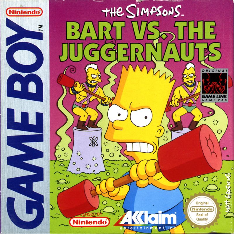 The Simpsons: Bart vs. the Juggernauts - Game Boy