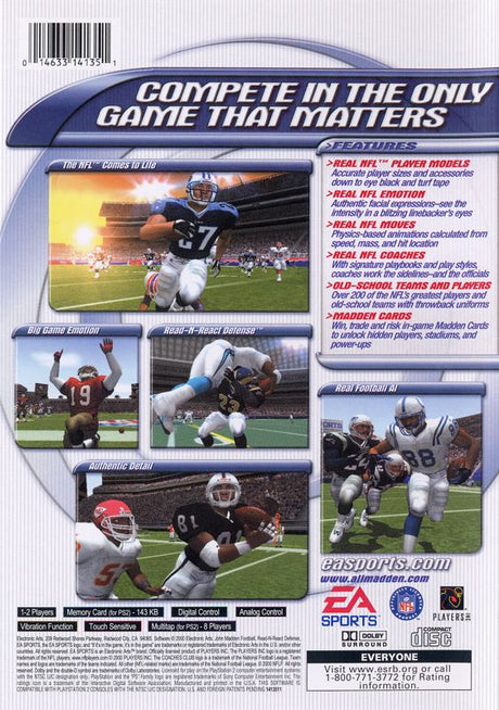 Madden NFL 2001 - PlayStation 2