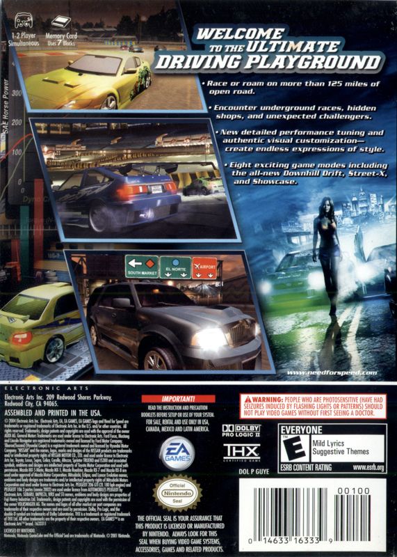 Need for Speed: Underground 2 - GameCube