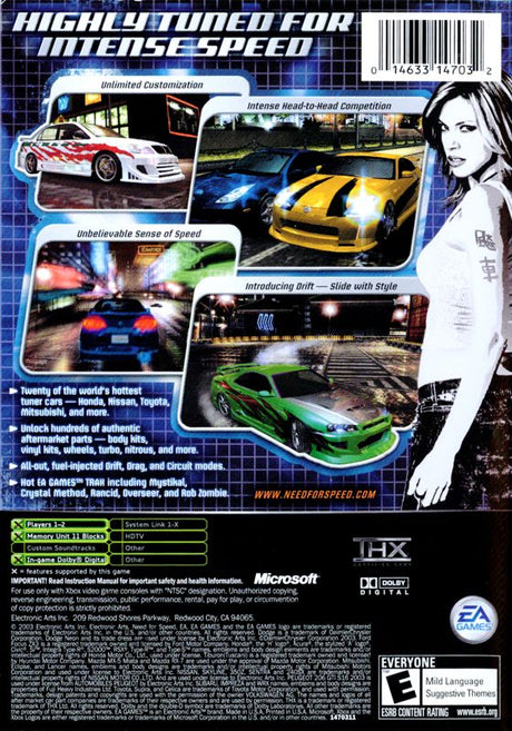 Need for Speed: Underground - Xbox