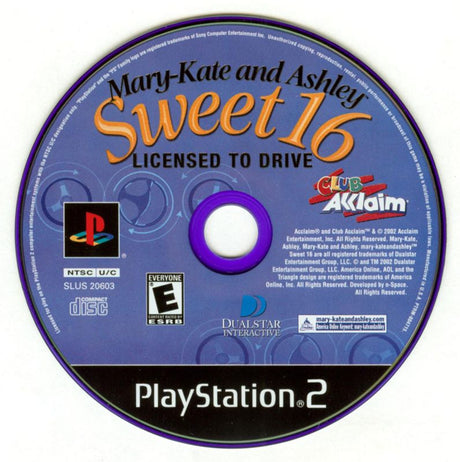 Mary Kate and Ashley Sweet 16 - PlayStation 2