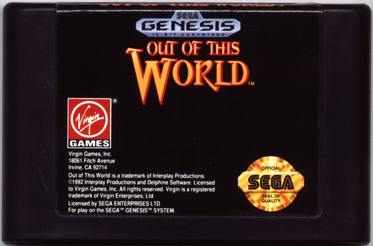 Out of This World - SEGA Genesis