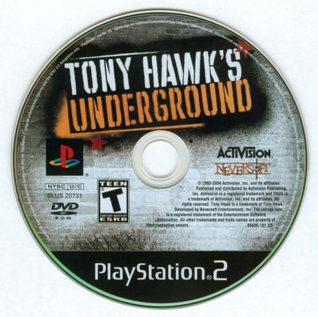 Tony Hawk's Underground - PlayStation 2