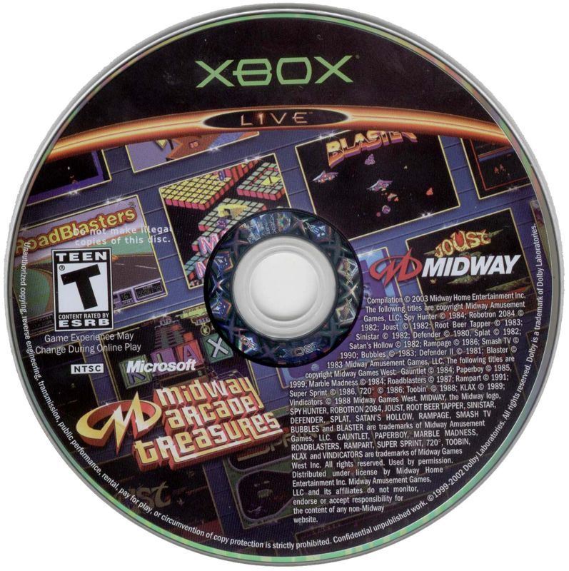 Midway Arcade Treasures - Xbox