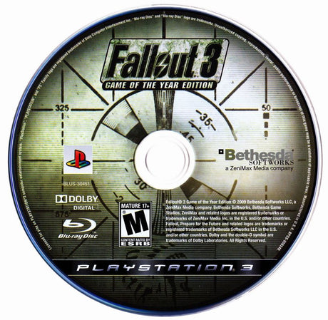 Fallout 3: Game of the Year Edition - PlayStation 3
