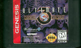 Ultimate Mortal Kombat 3 - SEGA Genesis