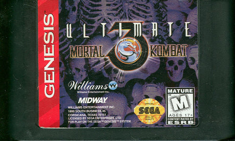 Ultimate Mortal Kombat 3 - SEGA Genesis