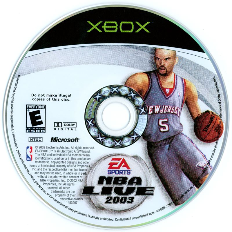 NBA Live 2003 - Xbox