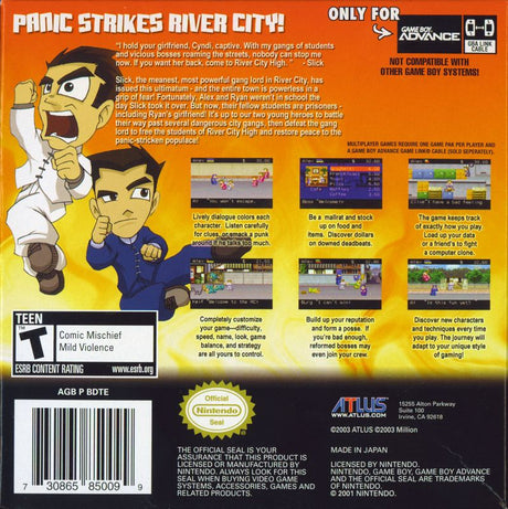 River City Ransom EX - Game Boy Advance