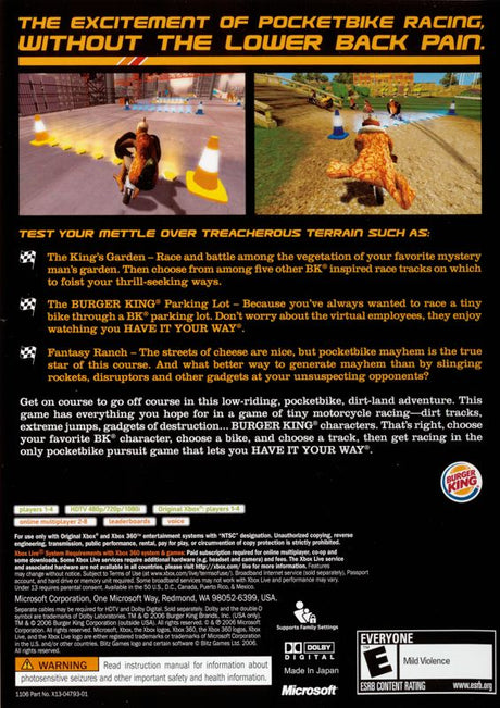 PocketBike Racer - Xbox, Xbox 360