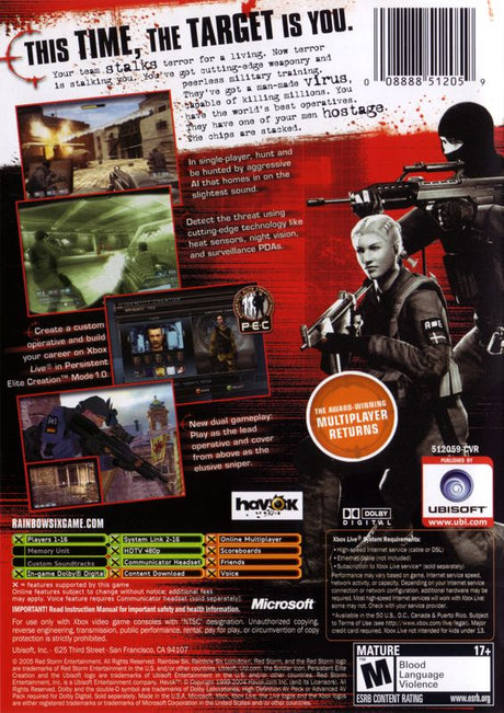 Tom Clancy's Rainbow Six 3: Lockdown - Xbox