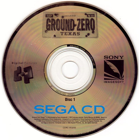 Ground Zero Texas - SEGA CD