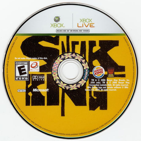 Sneak King - Xbox, Xbox 360