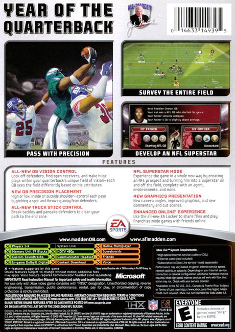 Madden NFL 06 - Xbox