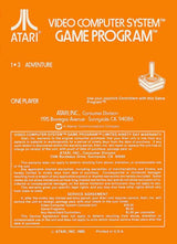 Adventure - Atari 2600