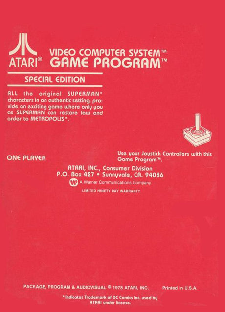 Superman - Atari 2600