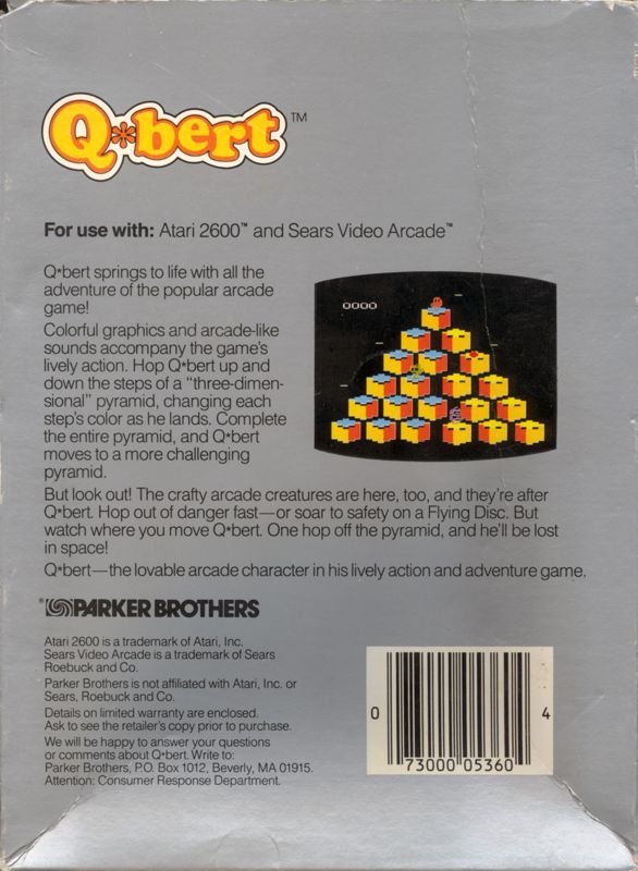 Q*bert - Atari 2600