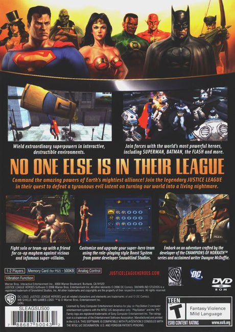 Justice League Heroes - PlayStation 2