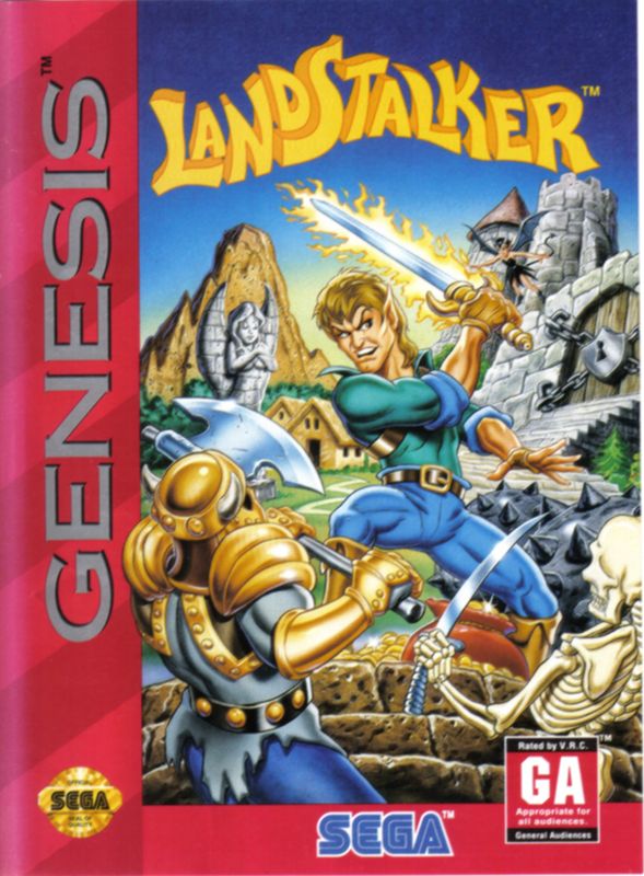 Landstalker: Treasures of King Nole - SEGA Genesis