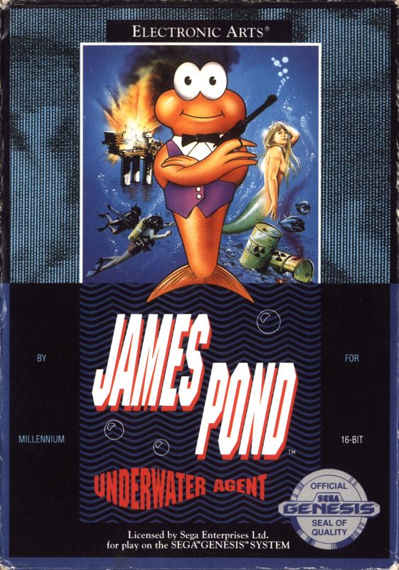 James Pond: Underwater Agent - SEGA Genesis