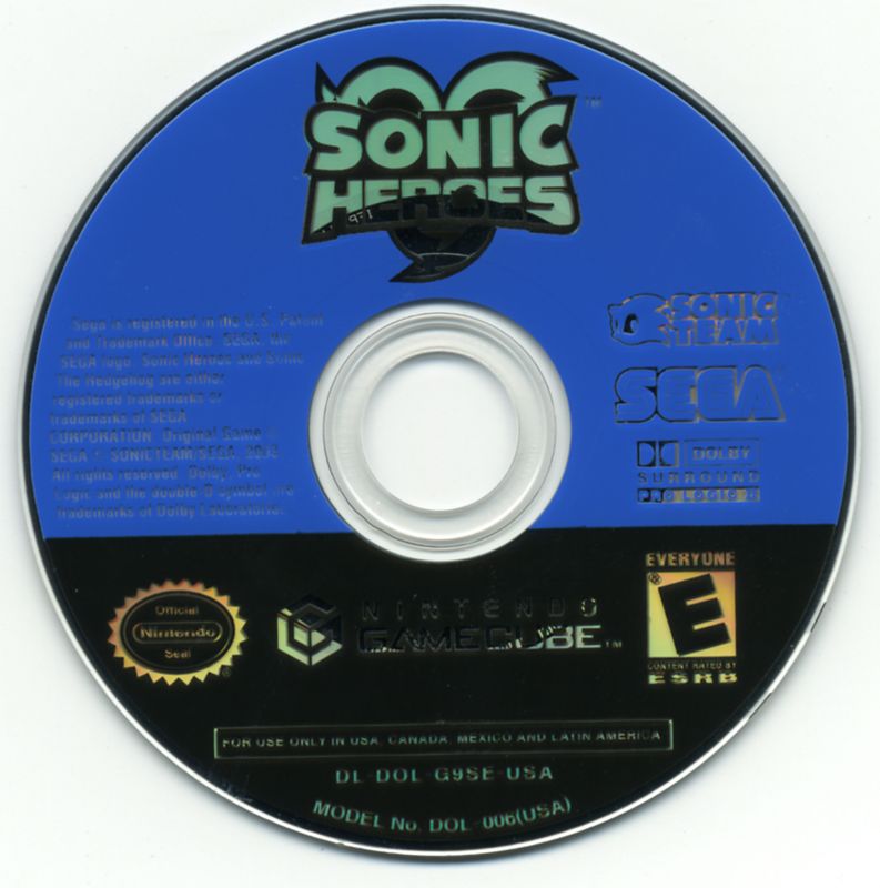 Sonic Heroes - GameCube