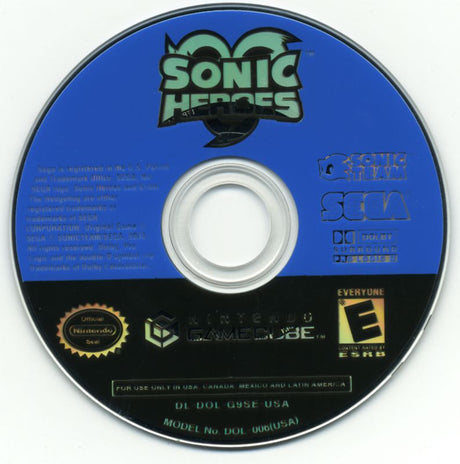 Sonic Heroes - GameCube