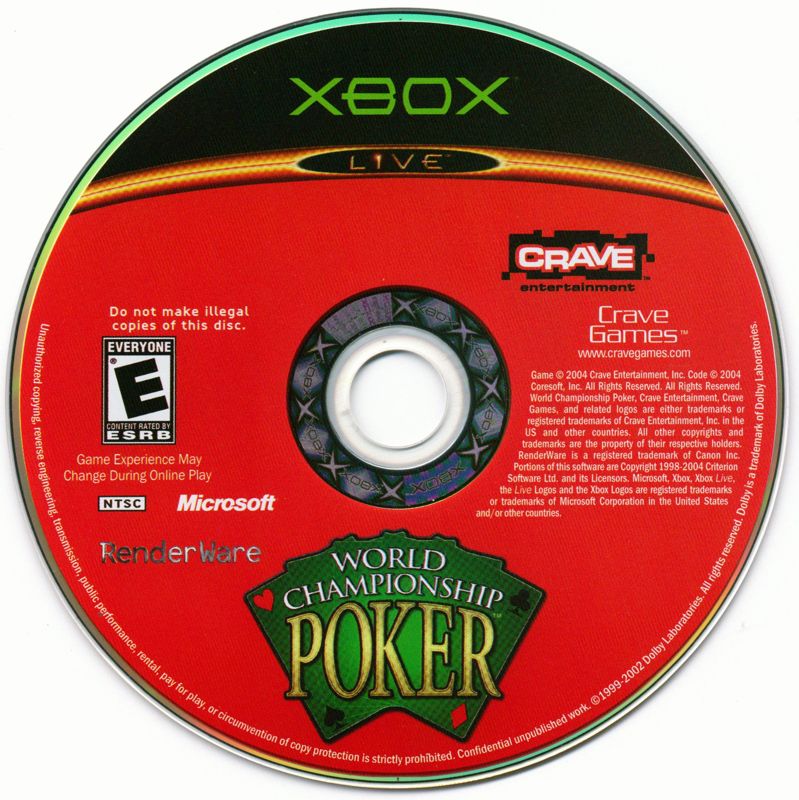 World Championship Poker - Xbox