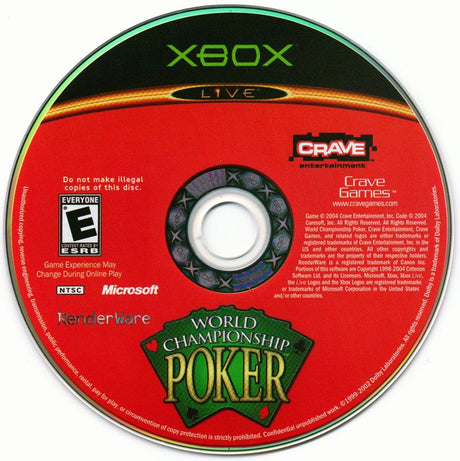 World Championship Poker - Xbox