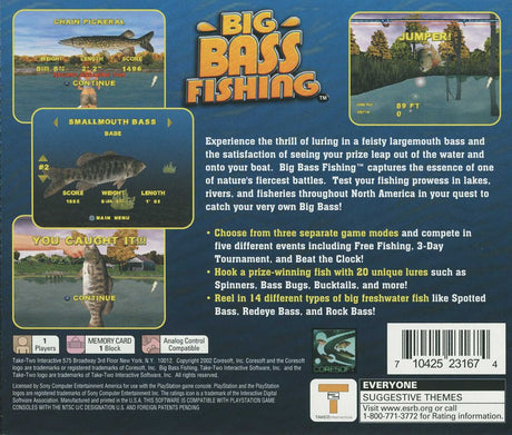 Big Bass Fishing - PlayStation