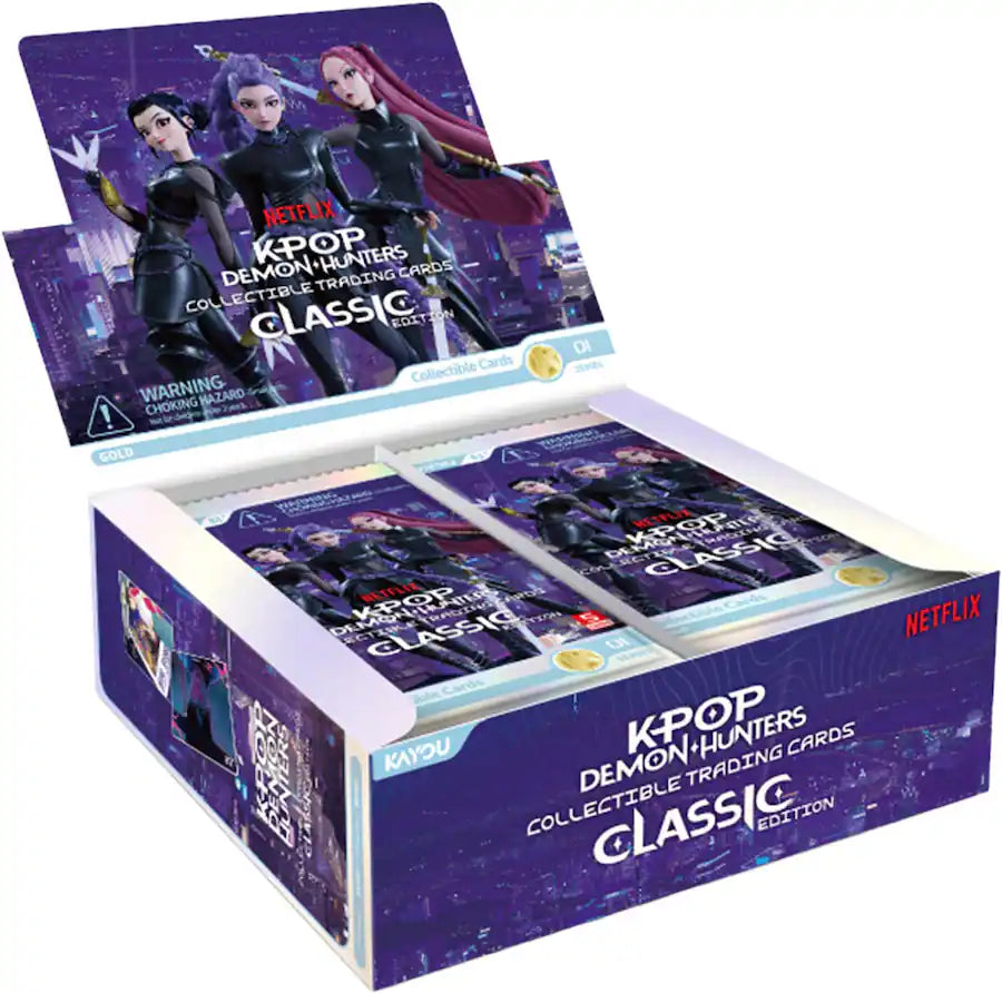 KPop Demon Hunters Collectible Cards: Classic Edition Booster Box
