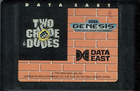 Two Crude Dudes - SEGA Genesis