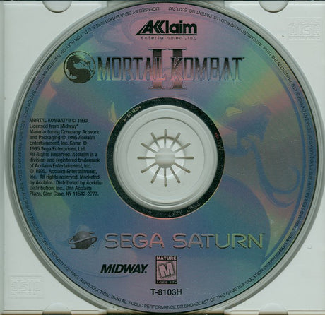 Mortal Kombat II - Sega Saturn
