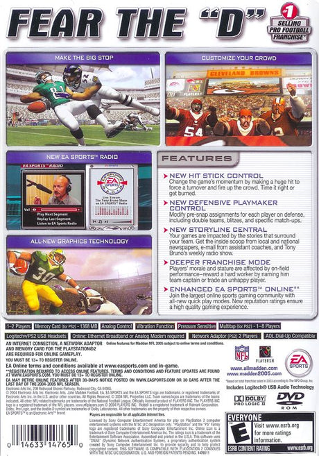 Madden NFL 2005 - PlayStation 2