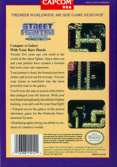 Street Fighter 2010: The Final Fight - NES