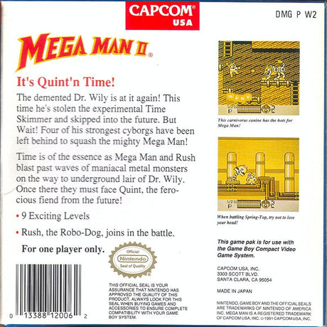 Mega Man II - Game Boy