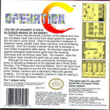 Operation C - Game Boy