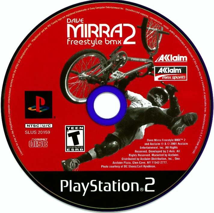 Dave Mirra Freestyle BMX 2 - PlayStation 2