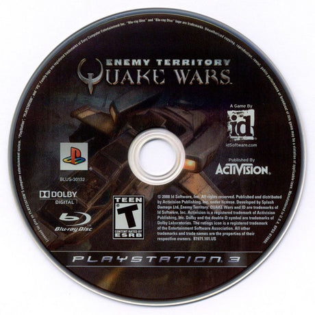 Enemy Territory: Quake Wars - PlayStation 3