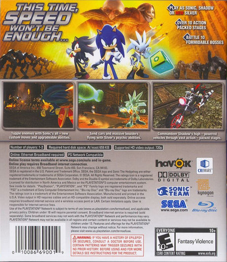 Sonic the Hedgehog - PlayStation 3