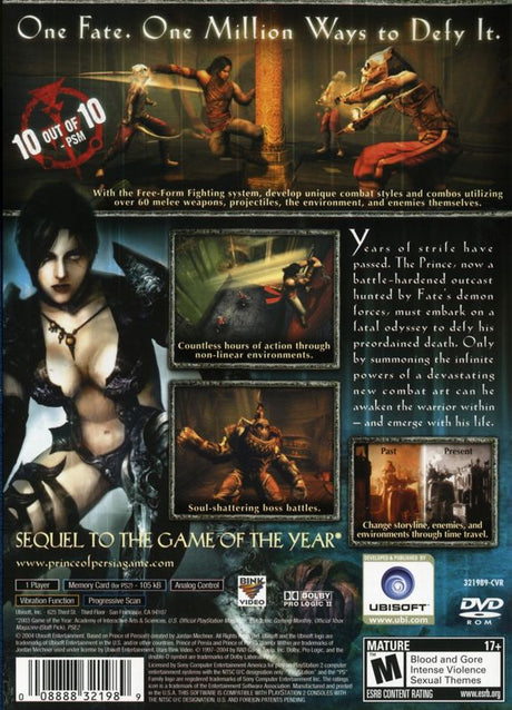 Prince of Persia: Warrior Within - PlayStation 2