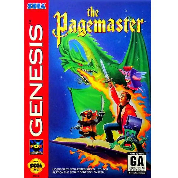 Pagemaster - SEGA Genesis