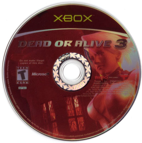Dead or Alive 3 - Xbox