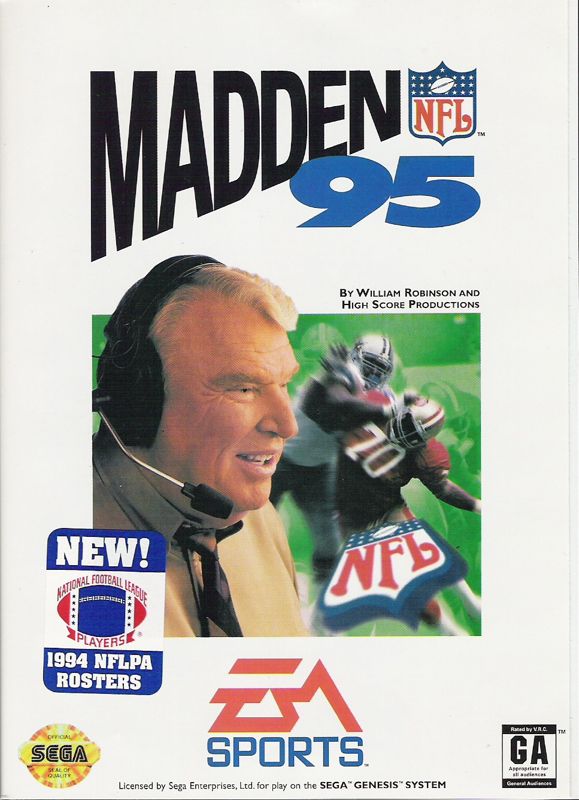 Madden NFL '95 - SEGA Genesis