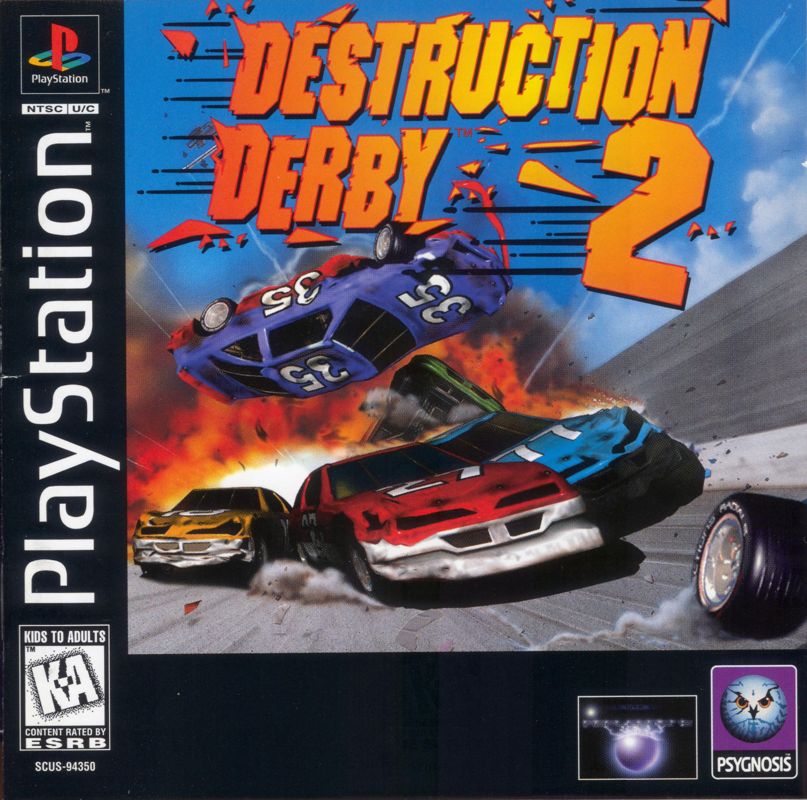 Destruction Derby 2 - PlayStation