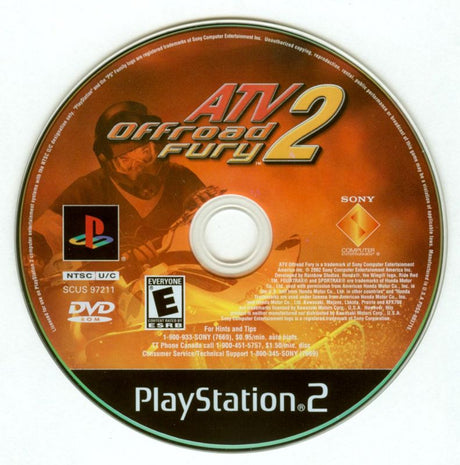 ATV Offroad Fury 2 - PlayStation 2