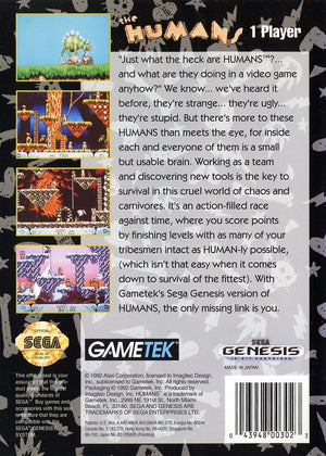 Humans - SEGA Genesis