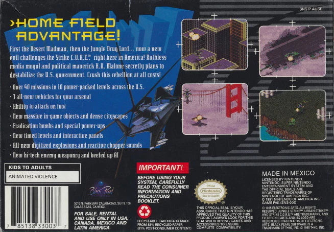 Urban Strike - Super Nintendo