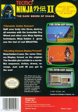Ninja Gaiden II: The Dark Sword of Chaos - NES