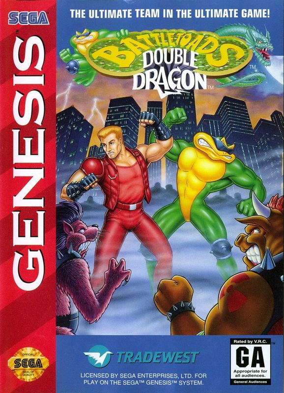 Battletoads & Double Dragon: The Ultimate Team - SEGA Genesis