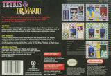Tetris and Dr. Mario - Super Nintendo